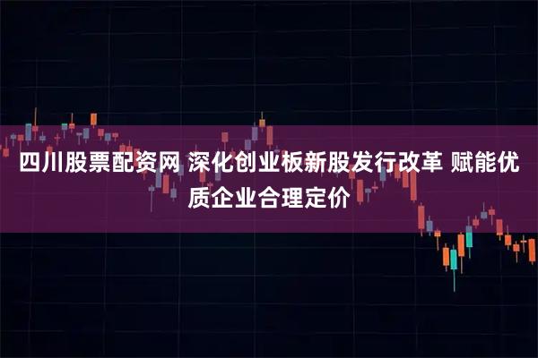 四川股票配资网 深化创业板新股发行改革 赋能优质企业合理定价